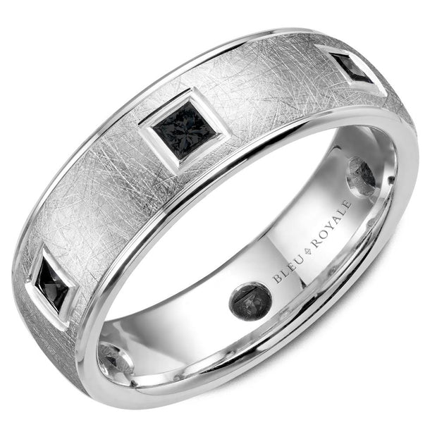 Bleu Royale Wedding Band