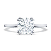 Cushion Solitaire Engagement Ring