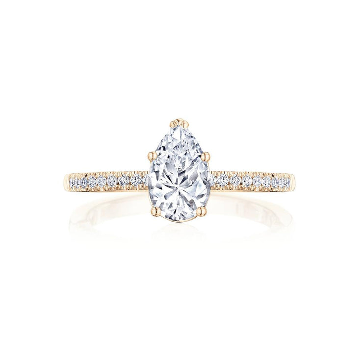 Pear Solitaire Engagement Ring