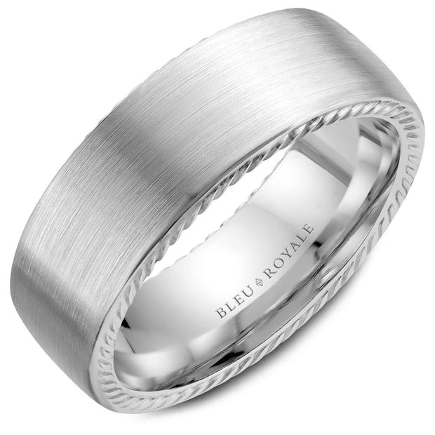 Bleu Royale Wedding Band