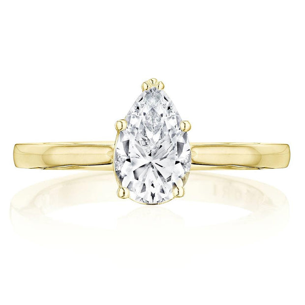 Pear Solitaire Engagement Ring