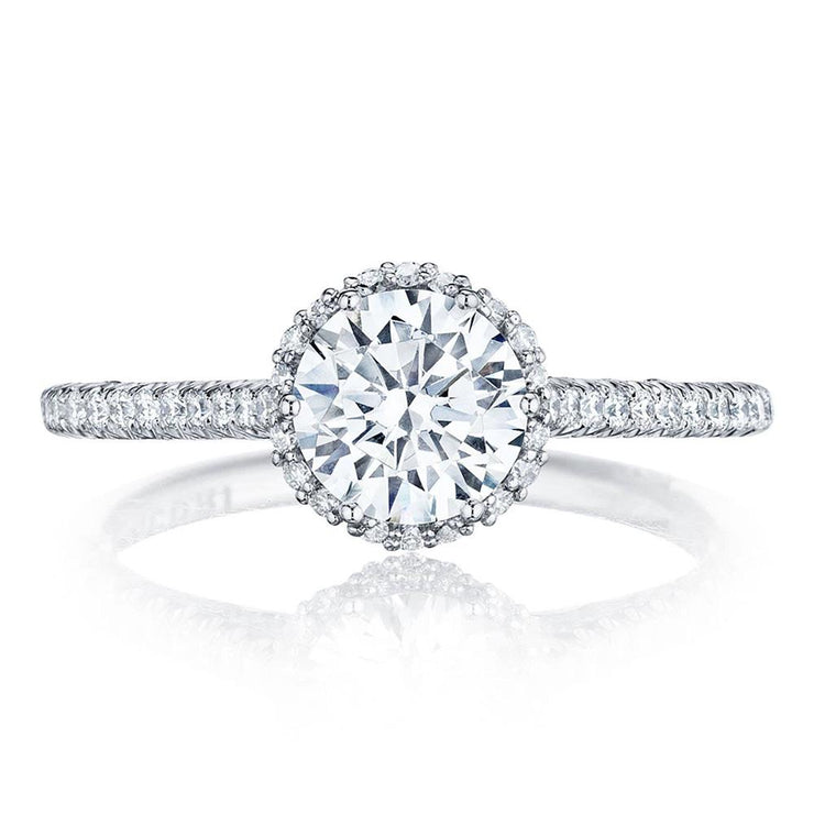 Round Bloom Engagement Ring