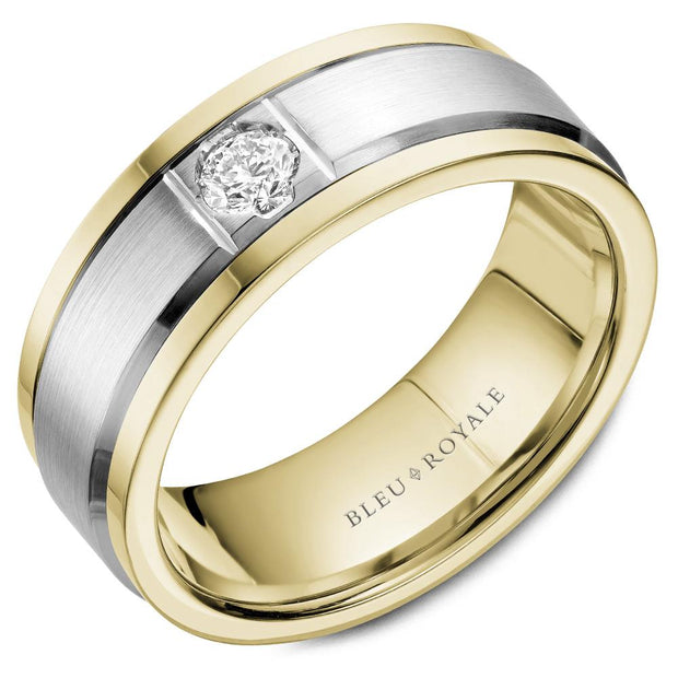 Bleu Royale Wedding Band