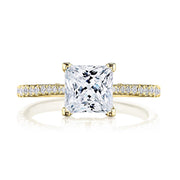 Princess Solitaire Engagement Ring