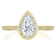 Pear Bloom Engagement Ring