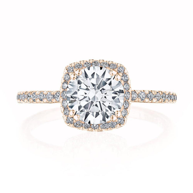 Cushion Bloom Engagement Ring