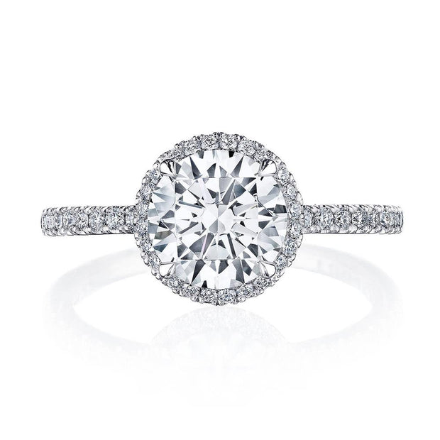 Round Bloom Engagement Ring