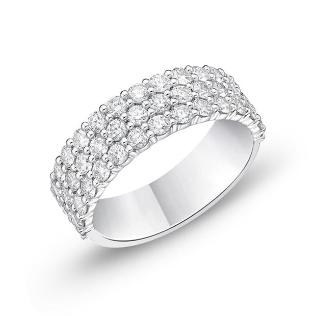 Paramount Half Round Diamond Band 1.59ctw approx.