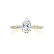 Pear Solitaire Engagement Ring