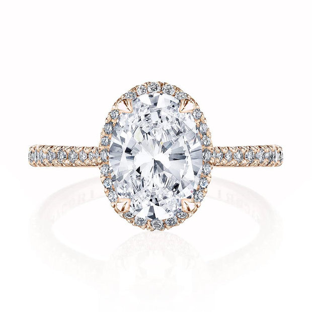 Oval Bloom Engagement Ring