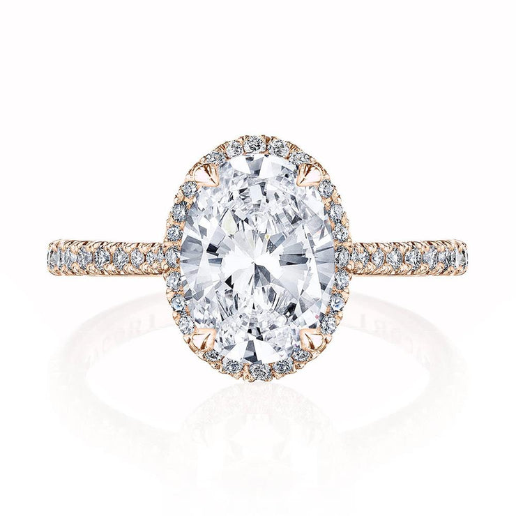 Oval Bloom Engagement Ring