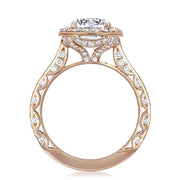 Round Bloom Engagement Ring