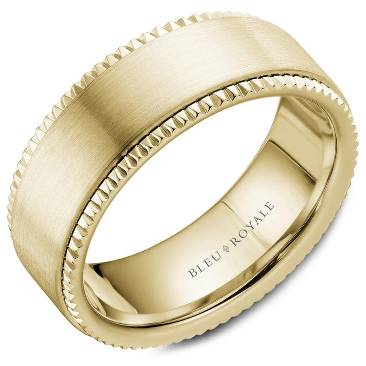 Bleu Royale Wedding Band