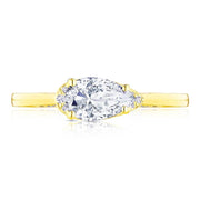 Pear Solitaire Engagement Ring