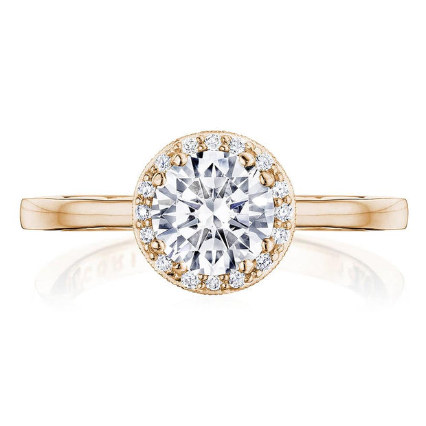 Round Bloom Engagement Ring