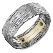 Bleu Royale Wedding Band