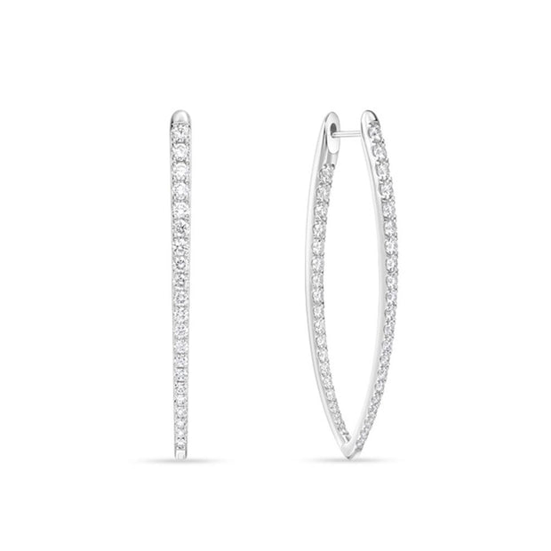 Imperial Diamond Hoops 2.40ctw approx.