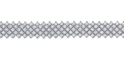 Five Row Diamond Bracelet 7ctw approx.
