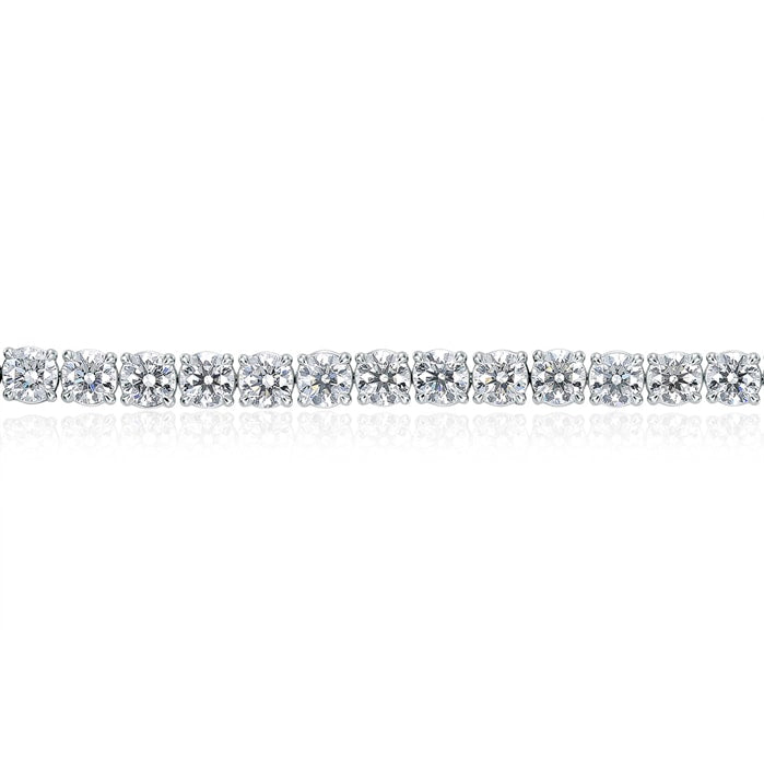 Classic 4-Prong Line Bracelet 8.80ctw approx.