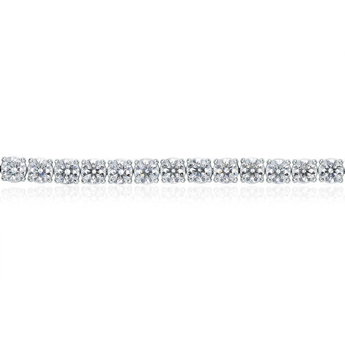 Classic 4-Prong Line Bracelet 8.80ctw approx.