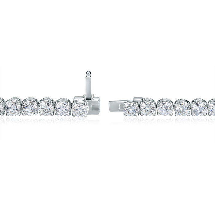 Classic 4-Prong Line Bracelet 8.80ctw approx.