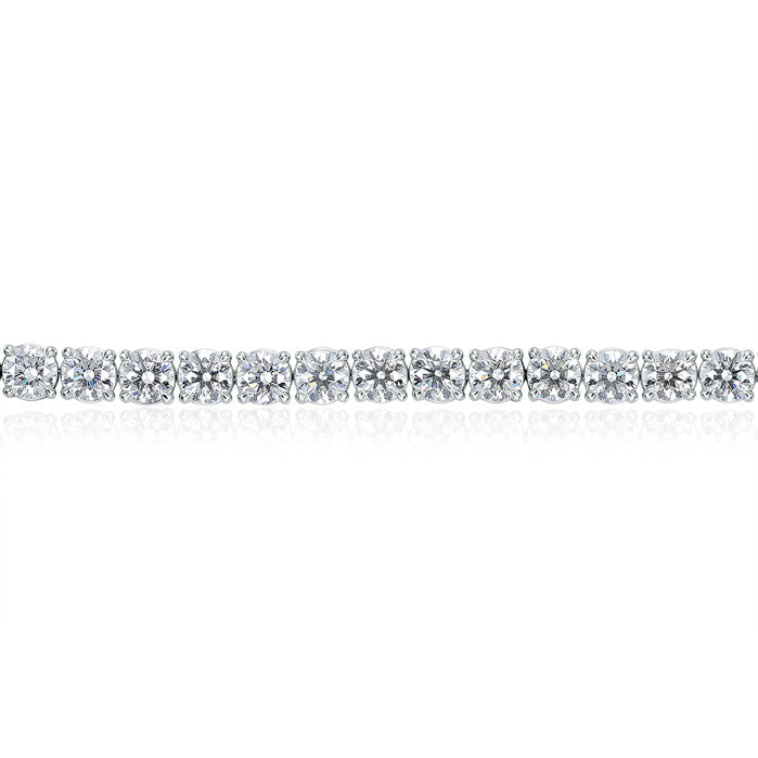 Classic 4-Prong Line Bracelet 7.40ctw approx.