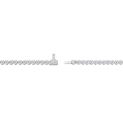 Bezel Diamond Line Bracelet 1ctw approx.