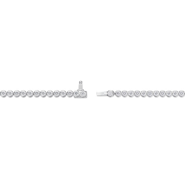 Bezel Diamond Line Bracelet 2ctw approx.