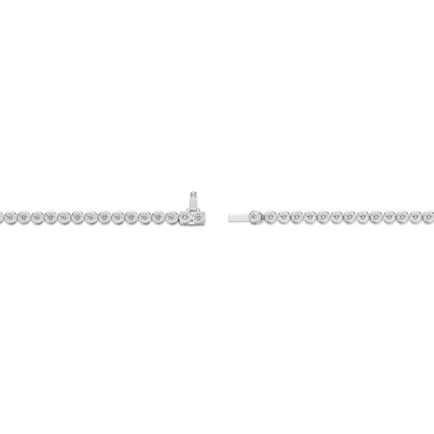 Milgrain Diamond Line Bracelet 1.50ctw approx.