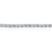 Classic 4-Prong Line Bracelet 4.40ctw approx.
