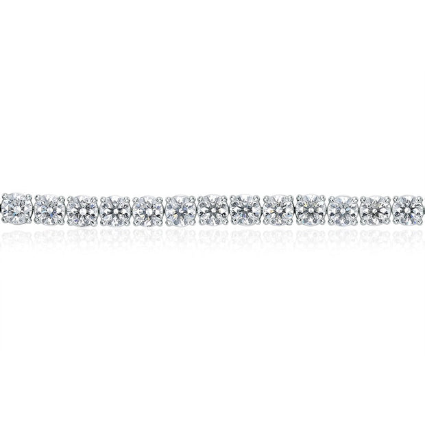 Classic 4-Prong Line Bracelet 4.40ctw approx.