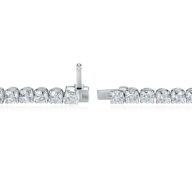 Classic 4-Prong Line Bracelet 4.40ctw approx.