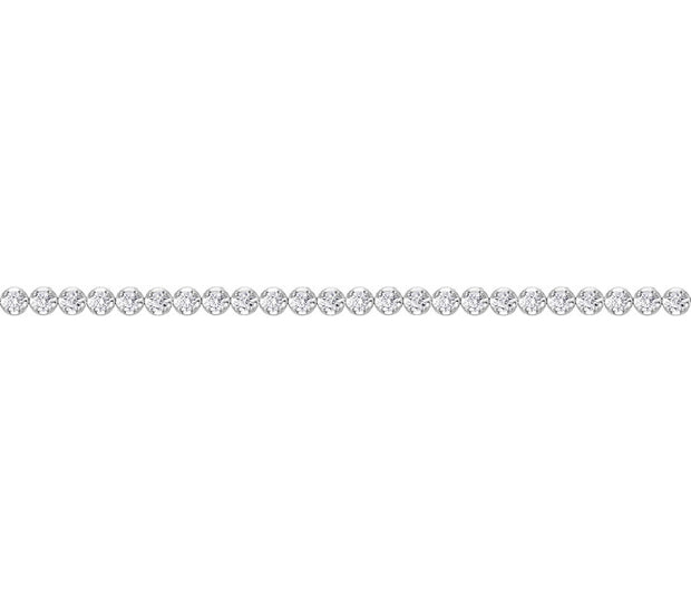 Oval Illusion Tennis Bracelet 2.95ctw approx.