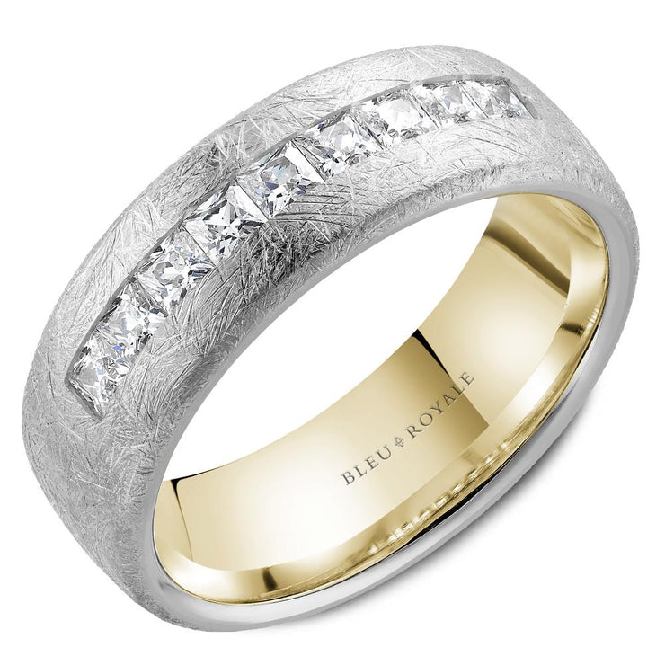 Bleu Royale Wedding Band