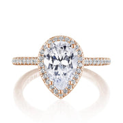 Pear Bloom Engagement Ring