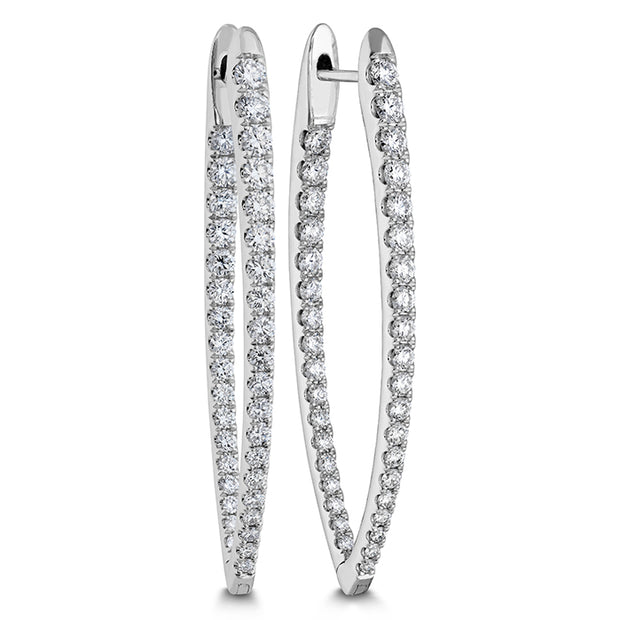 Imperial Diamond Hoops 1.50ctw approx.