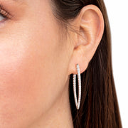 Imperial Diamond Hoops 1.50ctw approx.