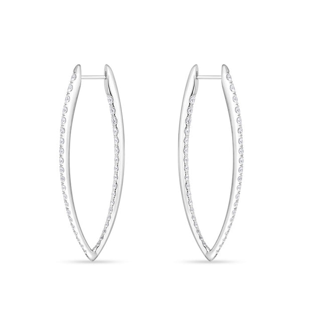 Imperial Diamond Hoops 2.40ctw approx.