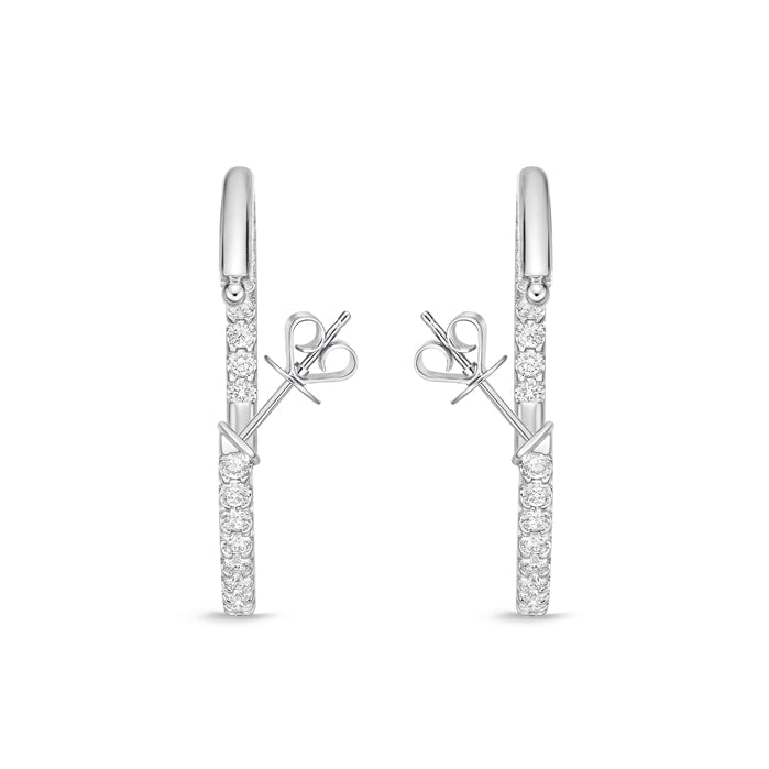 Odessa Round Hoops 3ctw approx.
