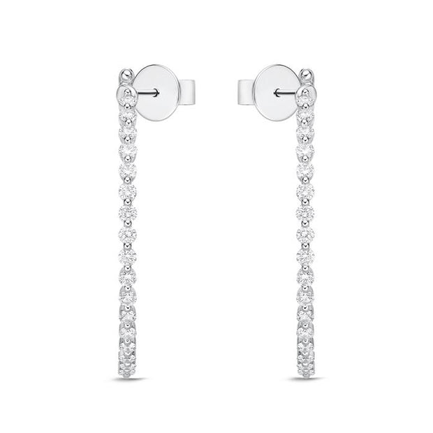 Aura Diamond Hoops .75ctw approx.
