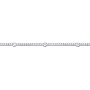 Scarlett Diamond Station Necklace 7ctw approx.