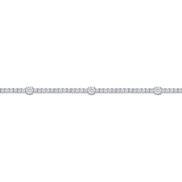Scarlett Diamond Station Necklace 7ctw approx.
