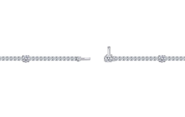 Scarlett Diamond Station Necklace 7ctw approx.