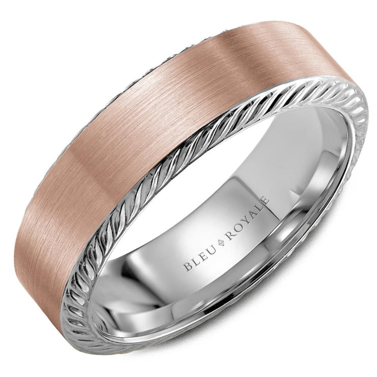 Bleu Royale Wedding Band