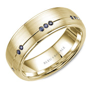 Bleu Royale Wedding Band