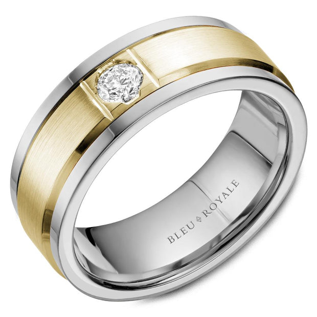 Bleu Royale Wedding Band