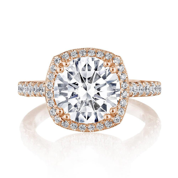 Cushion Bloom Engagement Ring