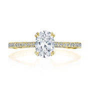 Oval Solitaire Engagement Ring