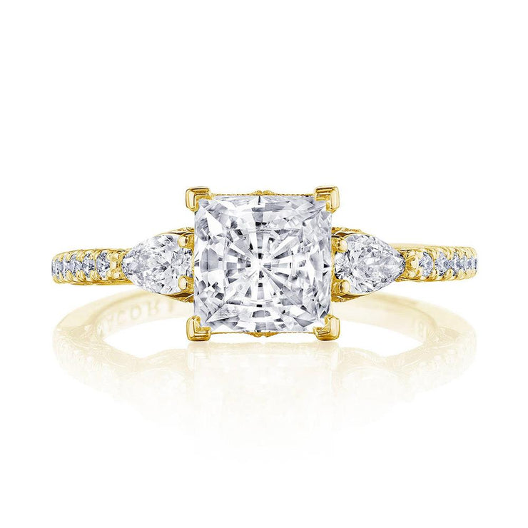 Princess 3-Stone Engagement Ring