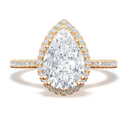 Pear Bloom Engagement Ring